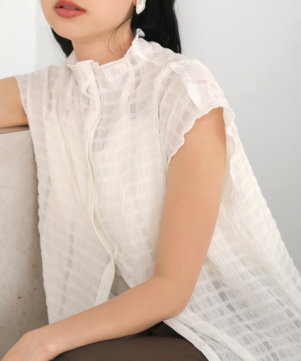 前後2WAYチェックメロウワンピース