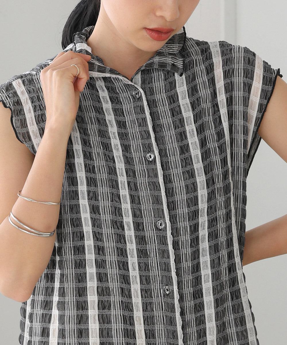 前後2WAYチェックメロウワンピース