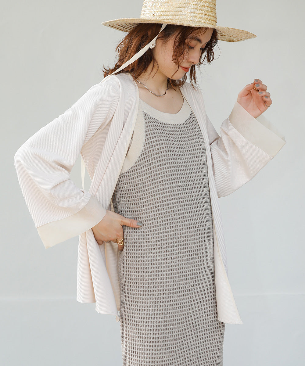 Bab ラッシュガードシアーカーディガン