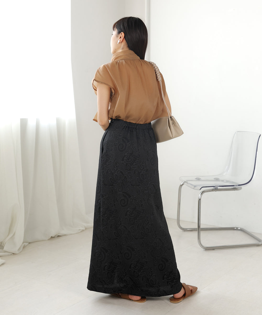 Bab ボウタイシアーブラウス