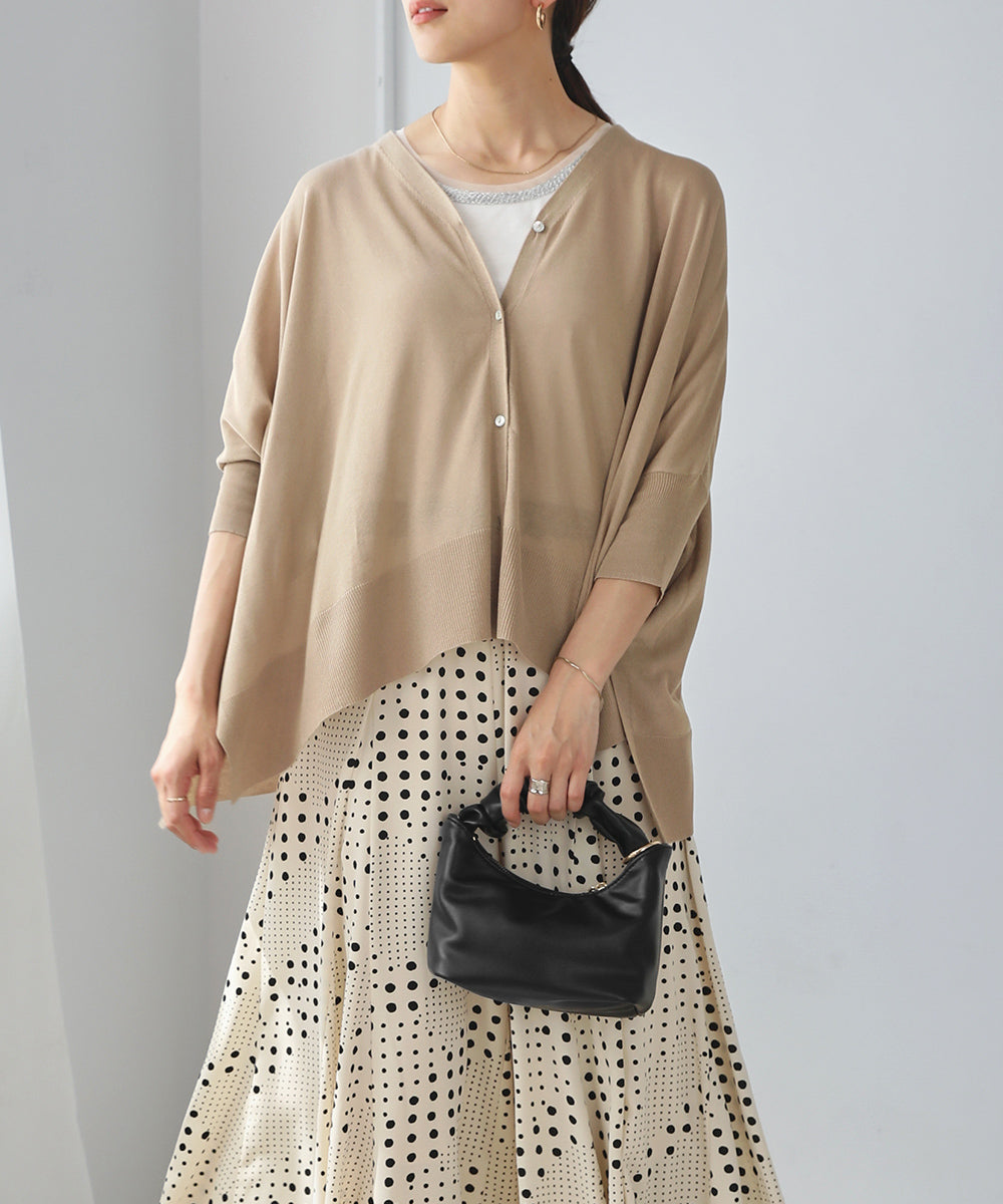 BouJeloud BOXシルエットショートカーディガン