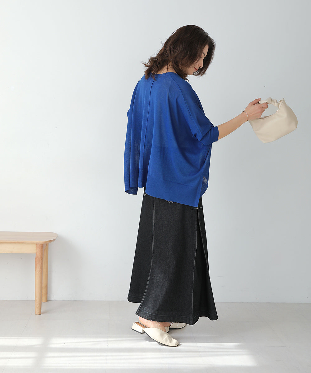 BouJeloud BOXシルエットショートカーディガン