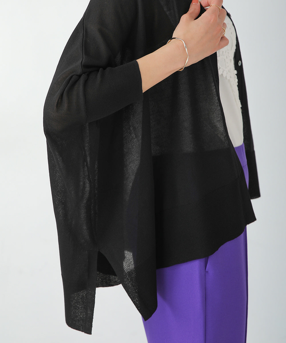 BouJeloud BOXシルエットショートカーディガン