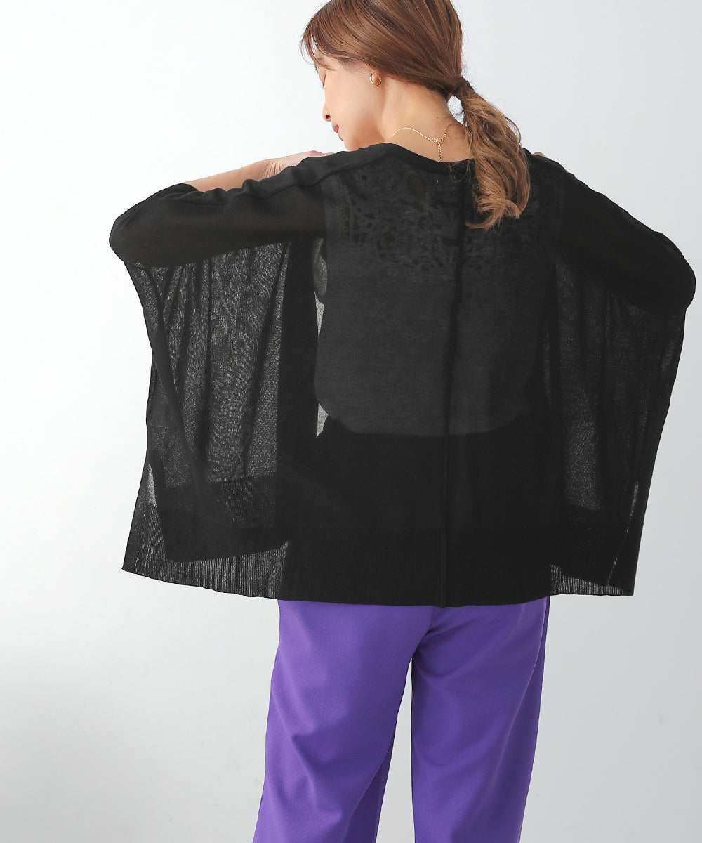 BouJeloud BOXシルエットショートカーディガン