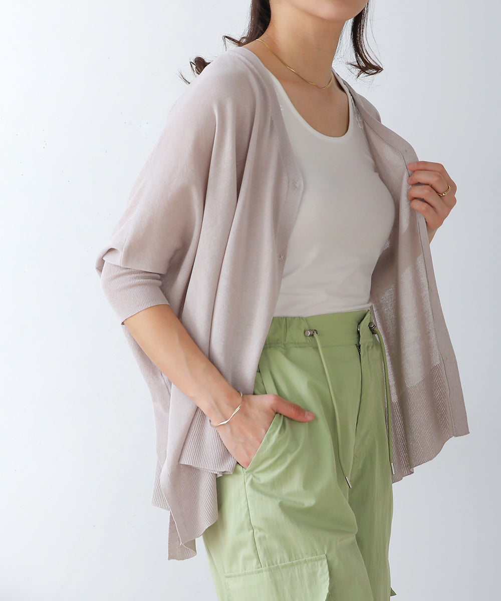 BouJeloud BOXシルエットショートカーディガン