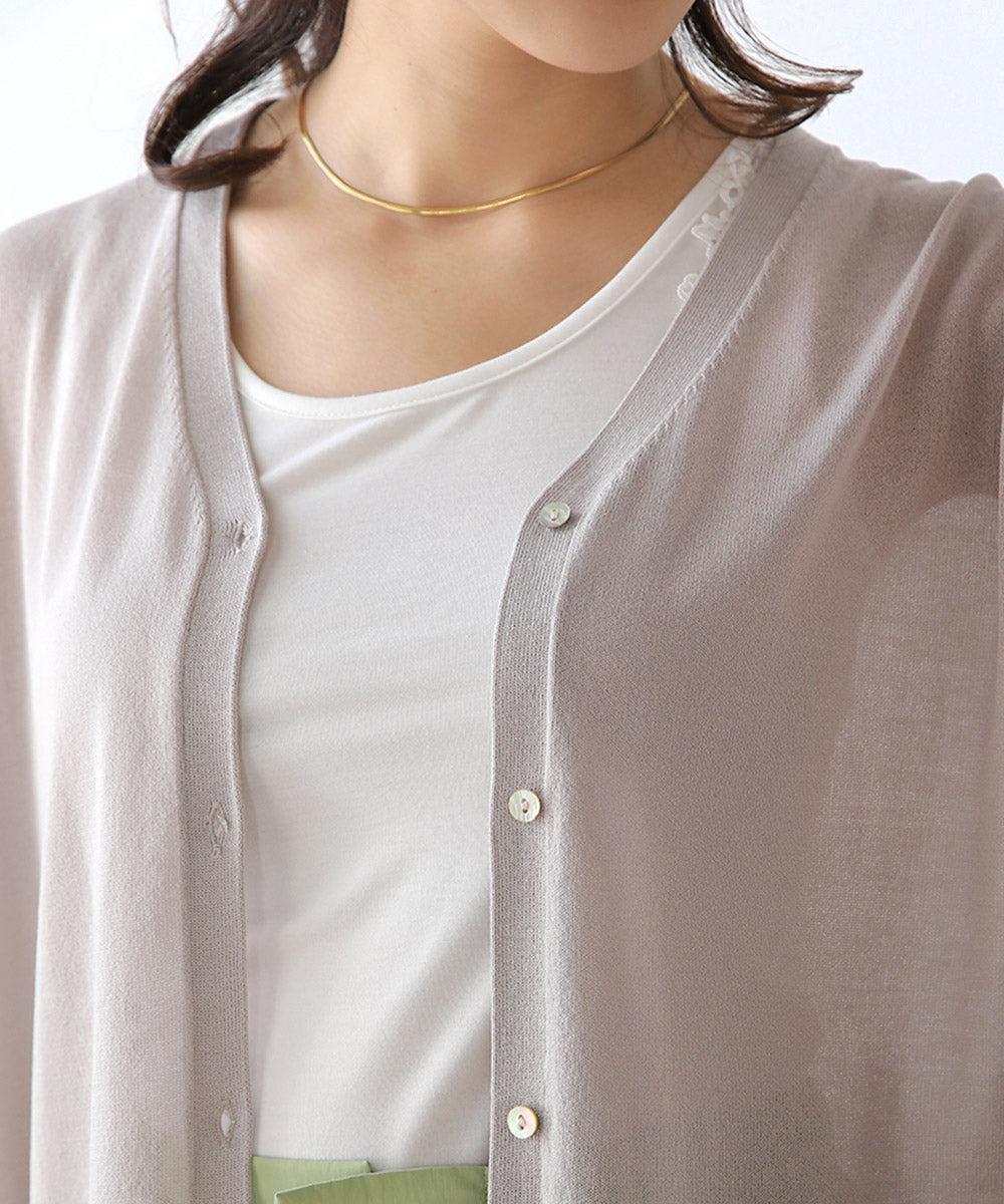 BouJeloud BOXシルエットショートカーディガン