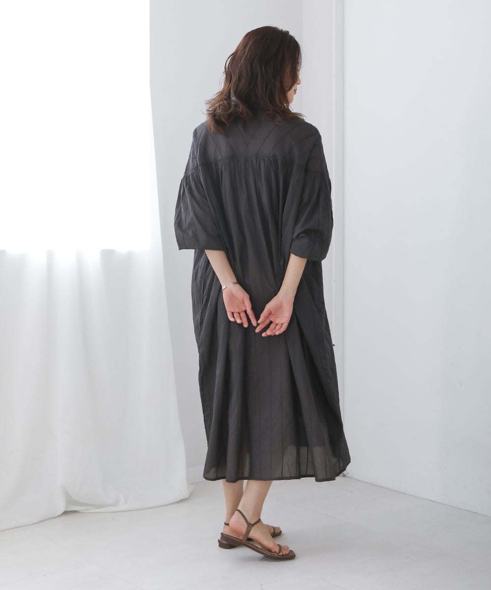 BouJeloud インド綿ボイルワンピース