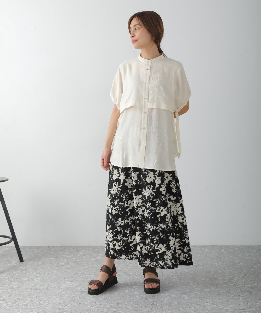 BouJeloud ワッシャードロストチュニック