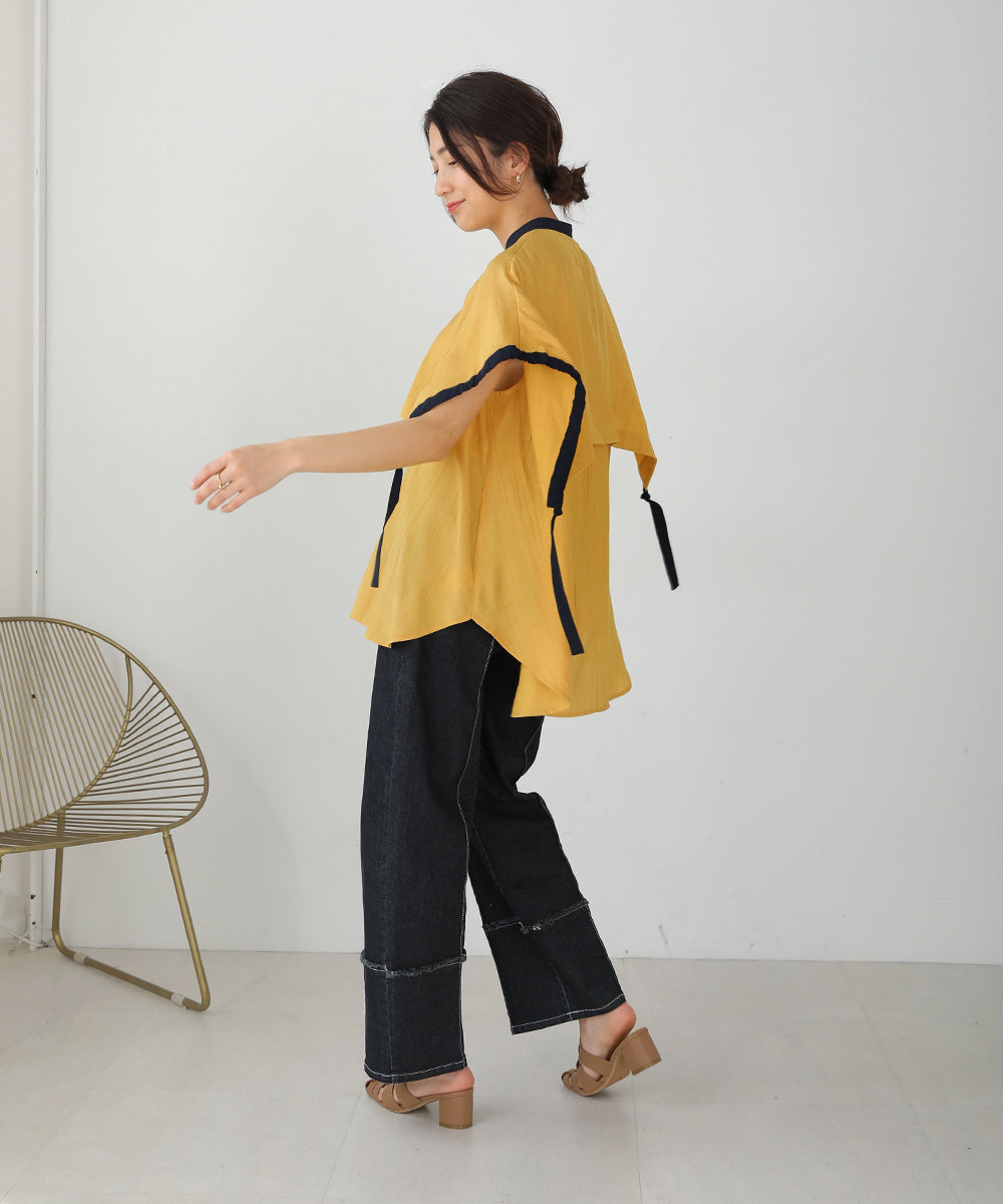 BouJeloud ワッシャードロストチュニック