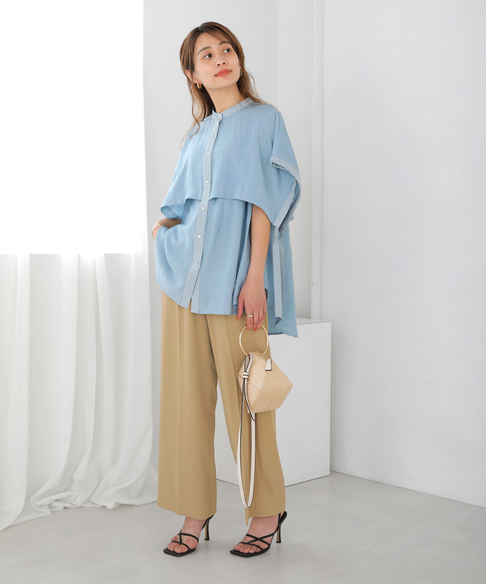 BouJeloud ワッシャードロストチュニック