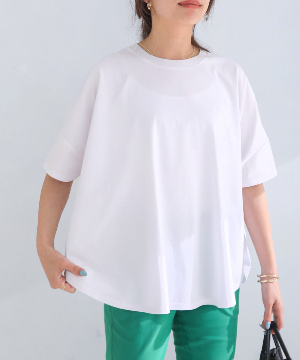 BouJeloud ドライコットンバックロゴTシャツ