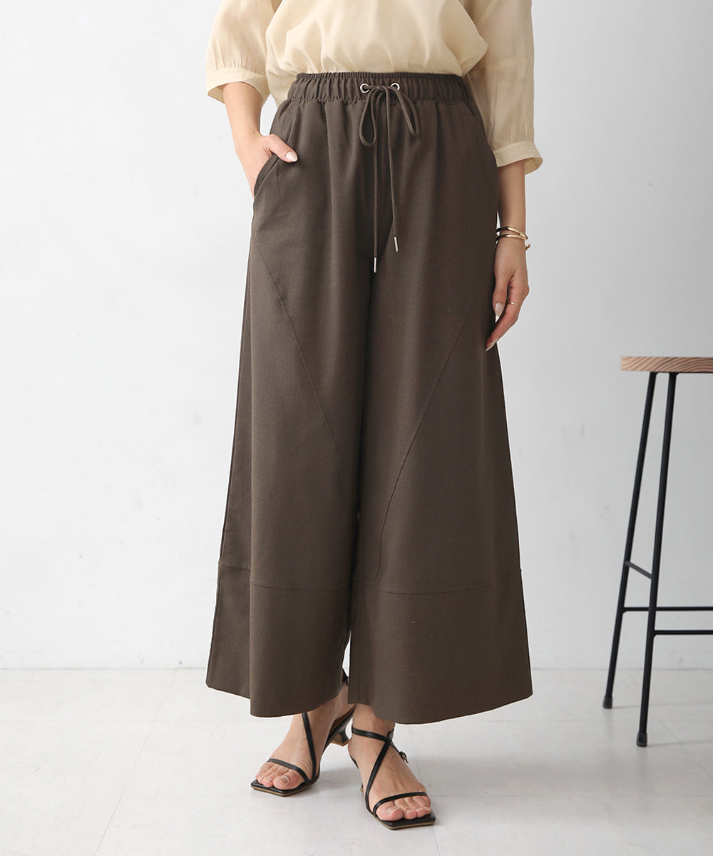 BouJeloud 麻混ワイドパンツ