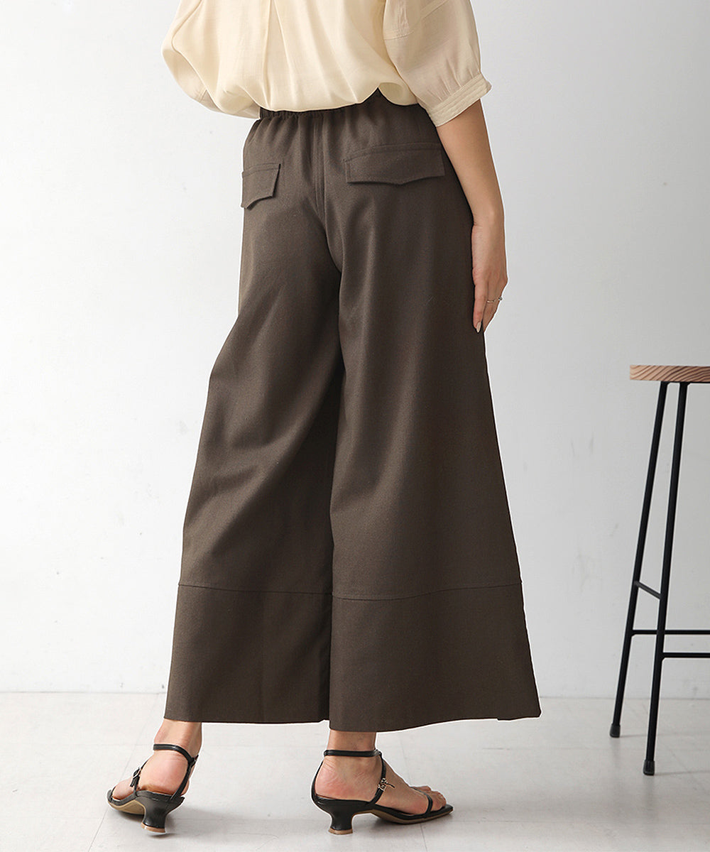 BouJeloud 麻混ワイドパンツ
