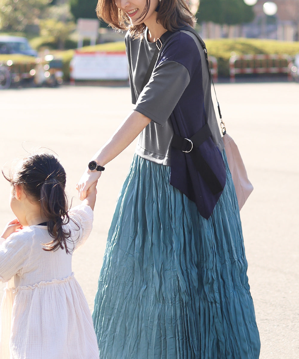 ワッシャードッキングワンピース