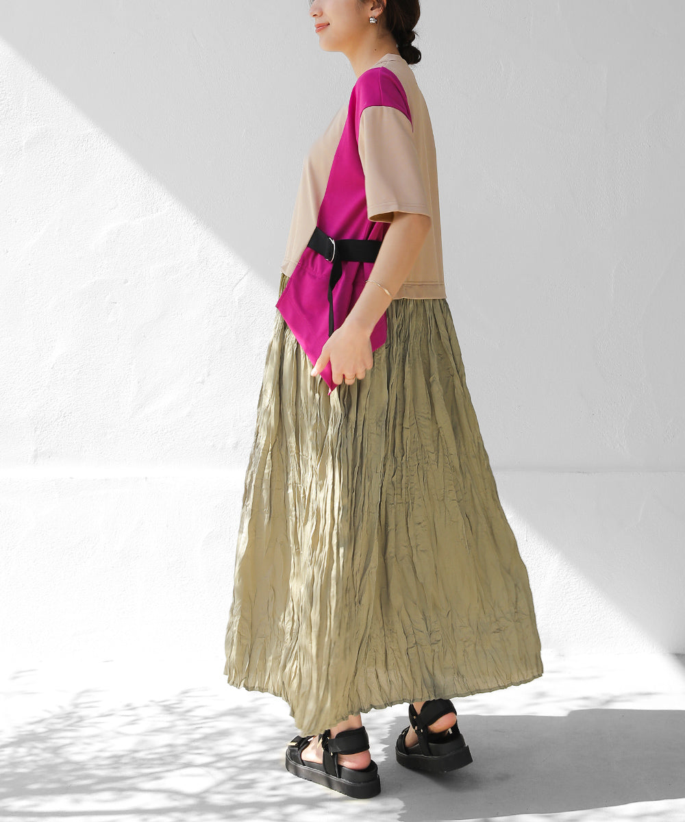 ワッシャードッキングワンピース