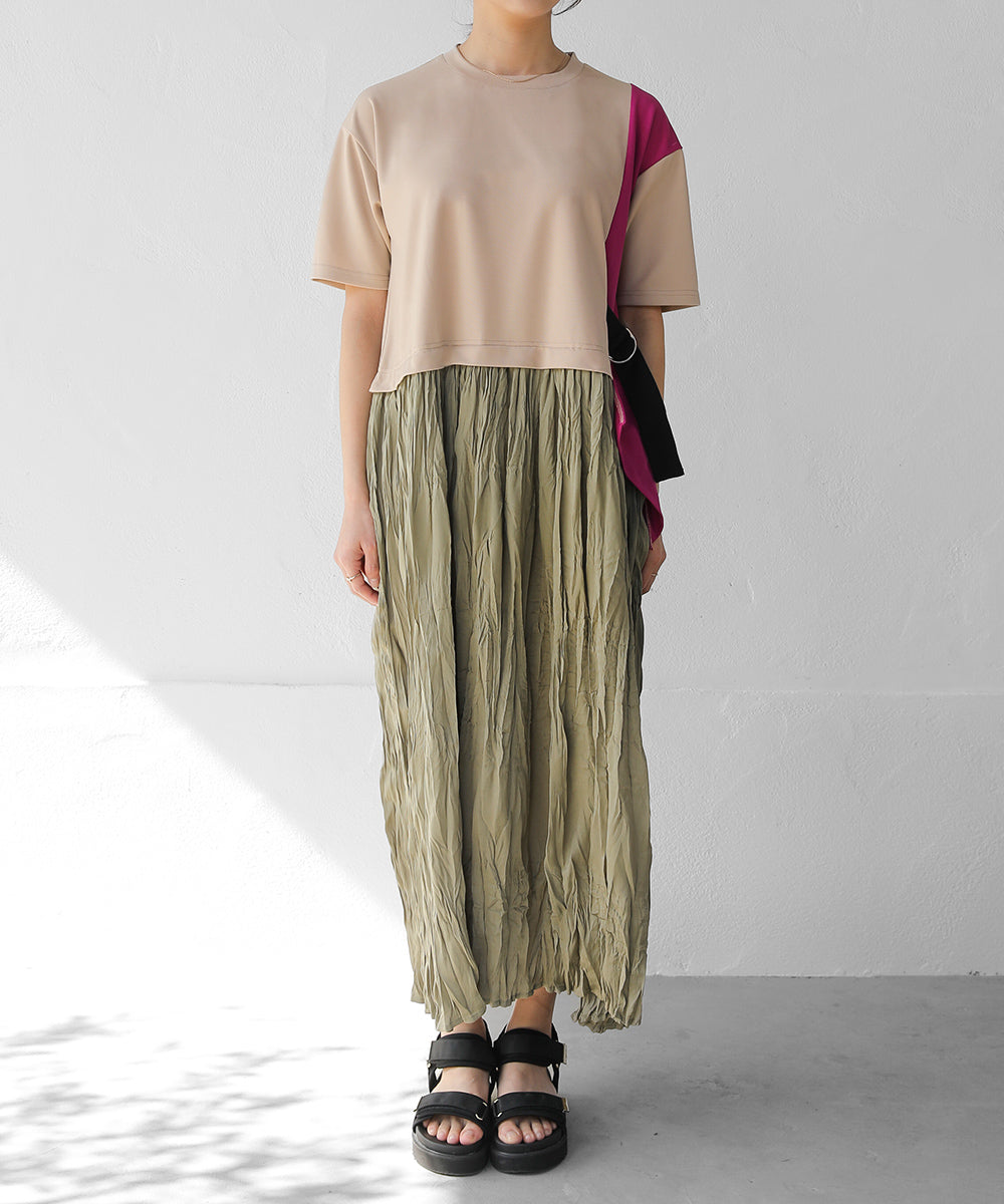 ワッシャードッキングワンピース