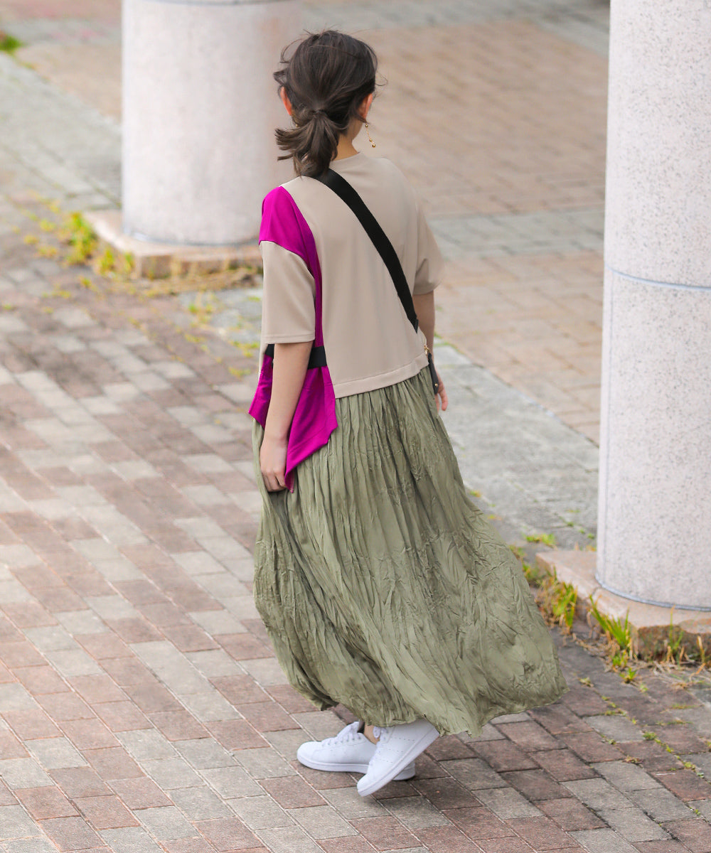 ワッシャードッキングワンピース