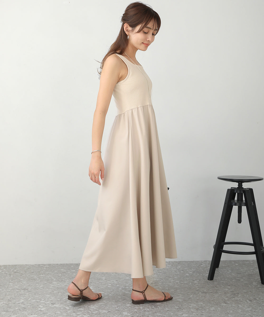 BouJeloud ハーフジップワンピセット