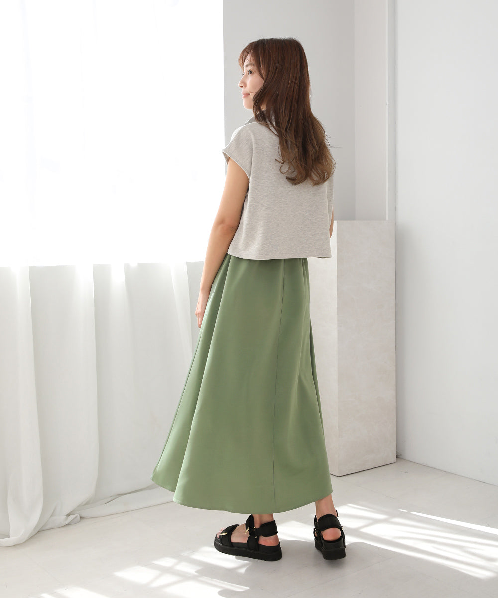 BouJeloud ハーフジップワンピセット