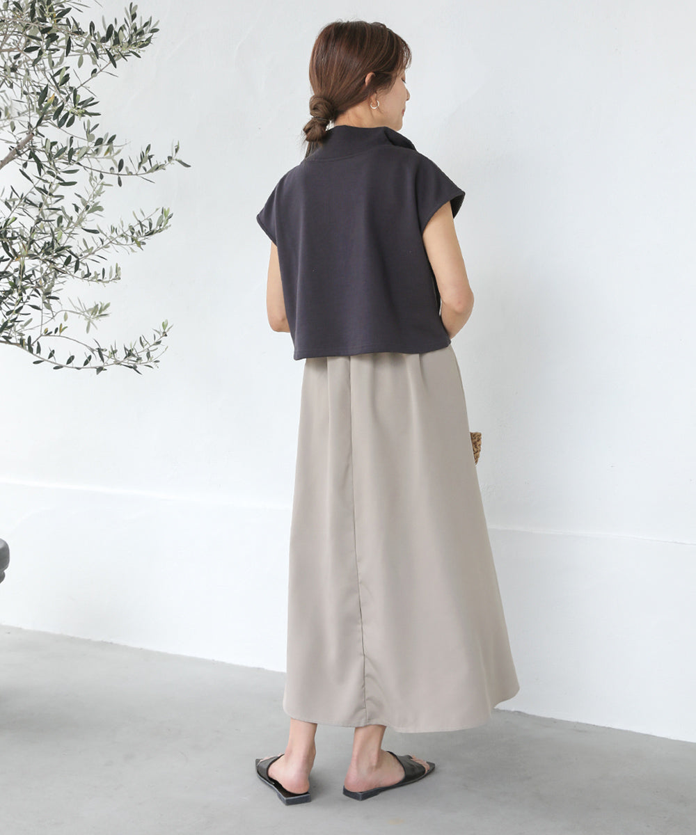 BouJeloud ハーフジップワンピセット
