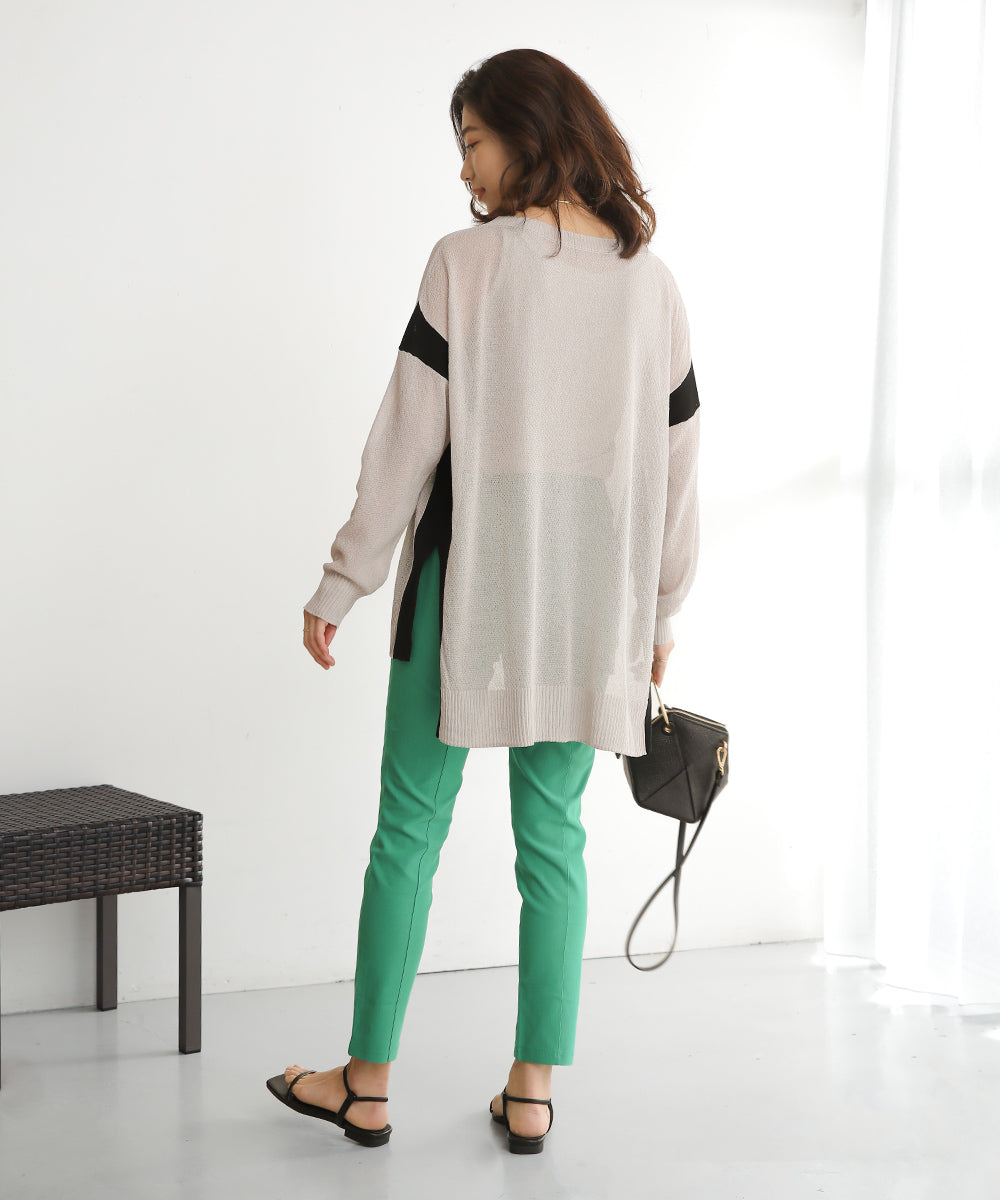 BouJeloud シアージャガードラインチュニック