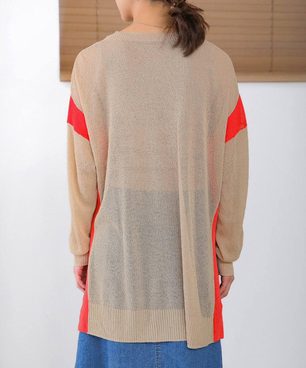 BouJeloud シアージャガードラインチュニック