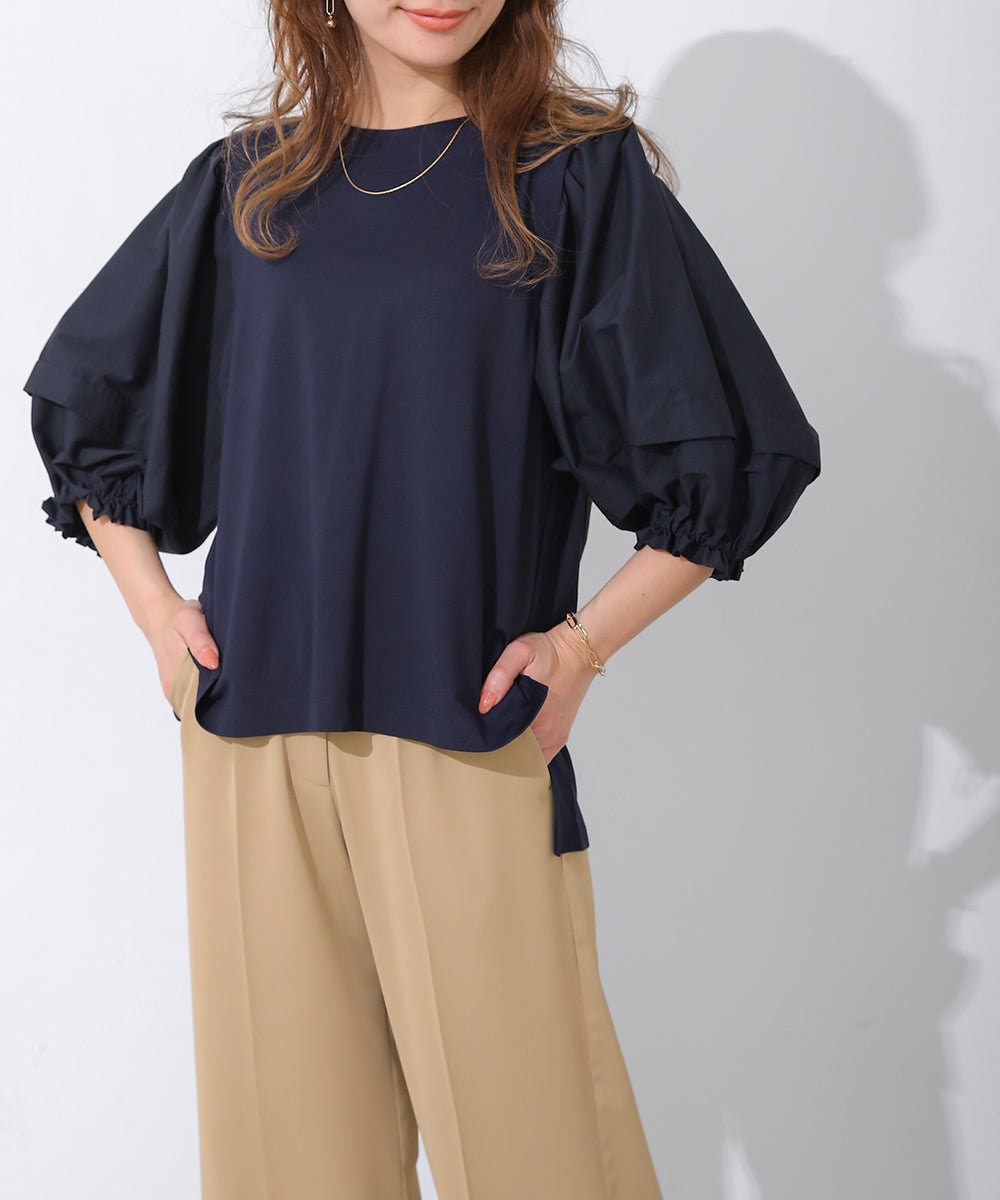 BouJeloud 袖コンシャストップス