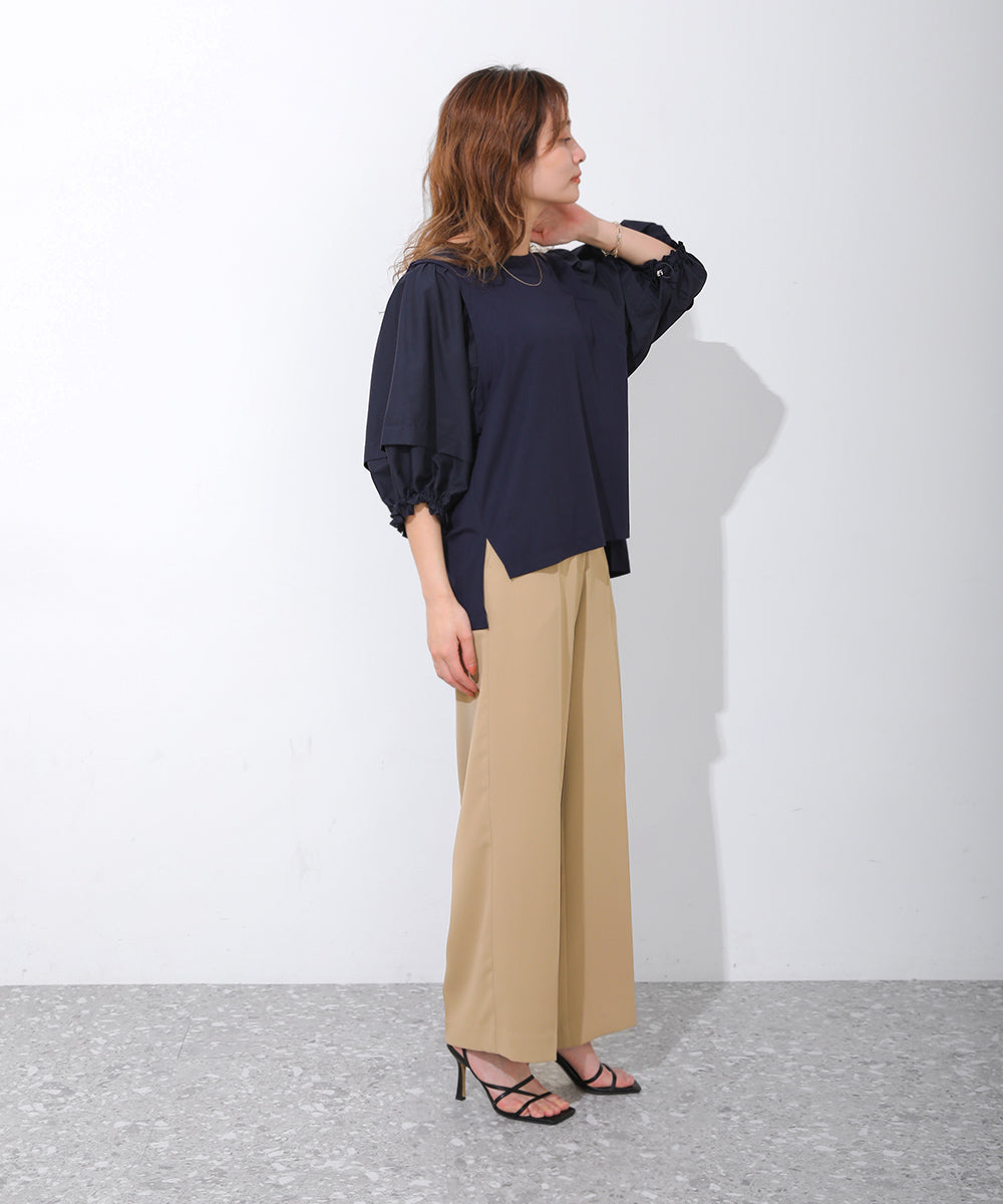 BouJeloud 袖コンシャストップス