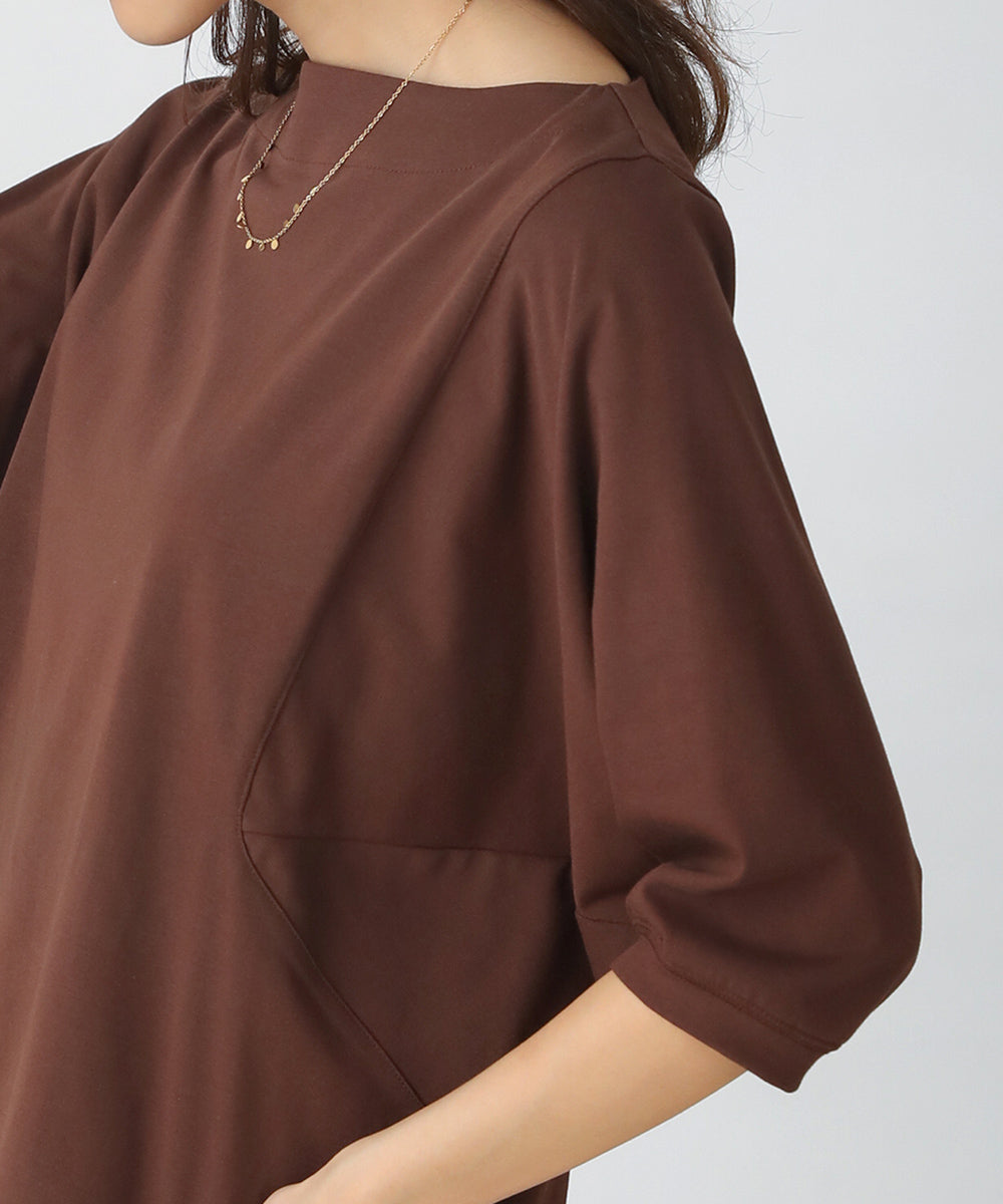 BouJeloud 細見えカットドルマントップス
