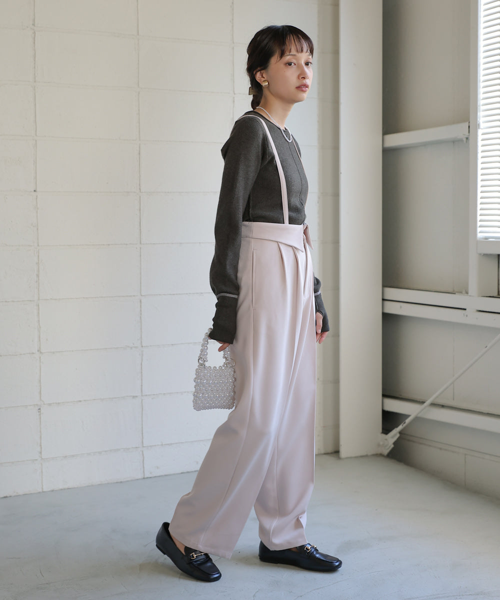 Bab 2way指ぬきニットトップス