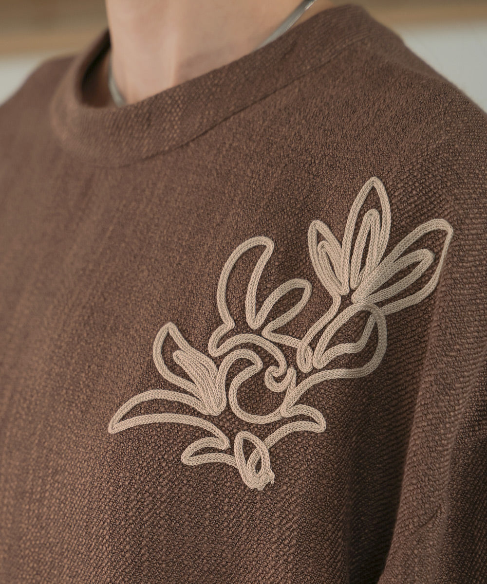 Bab 前後2WAY刺繍ブラウス