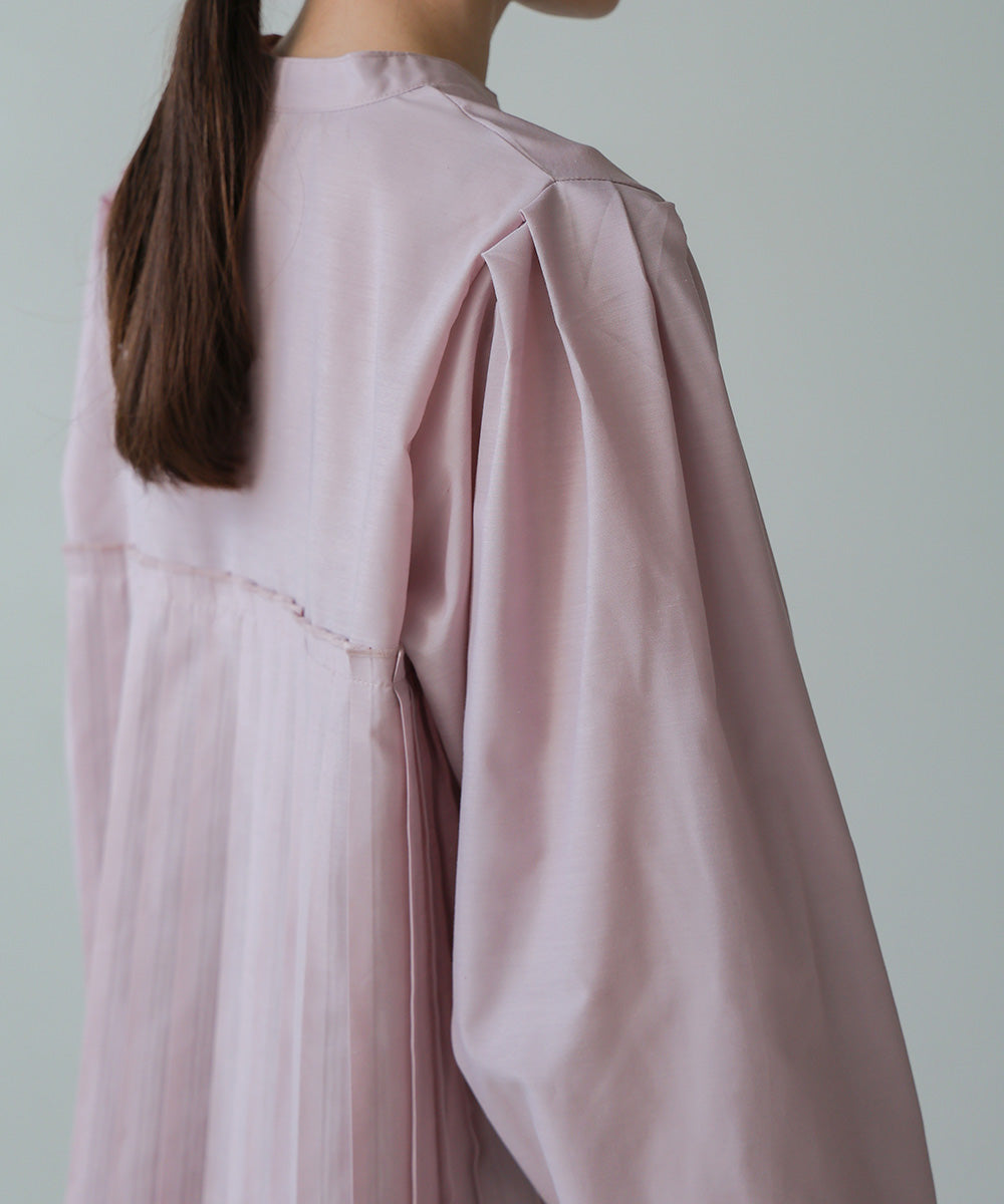 ボリュームスリーブプリーツブラウス