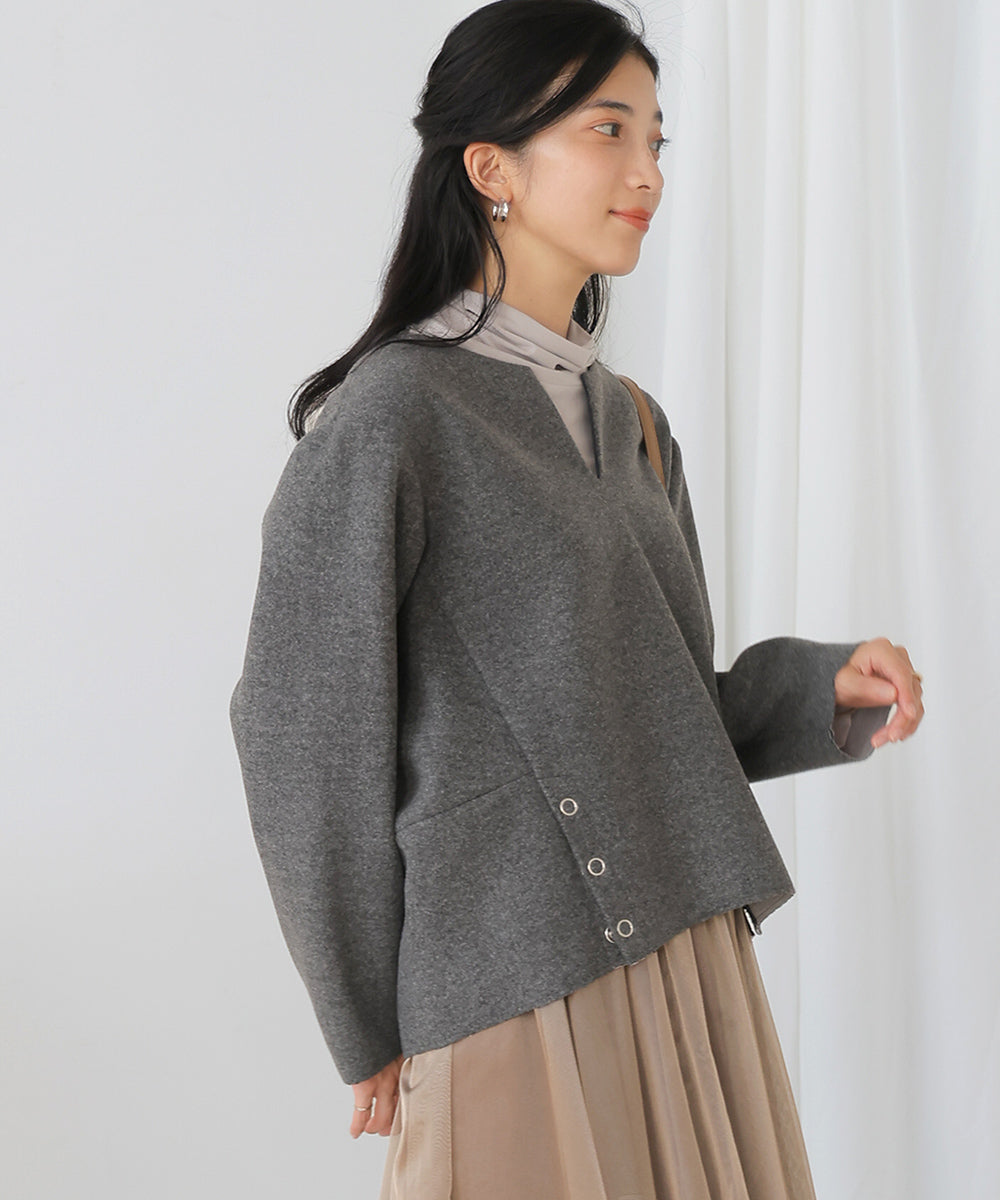 ウールライクプルオーバー