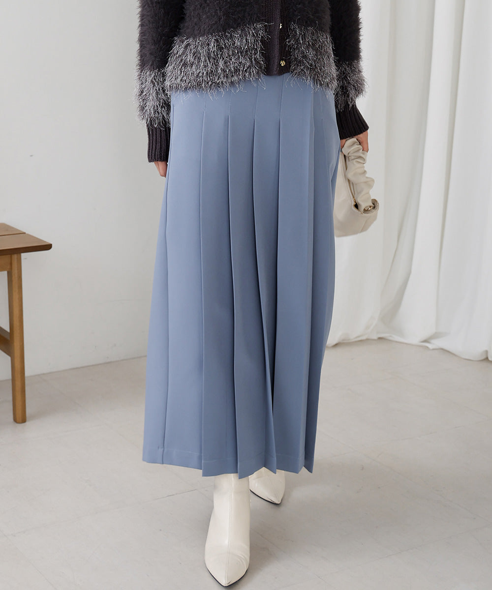 フロントプリーツパンツ