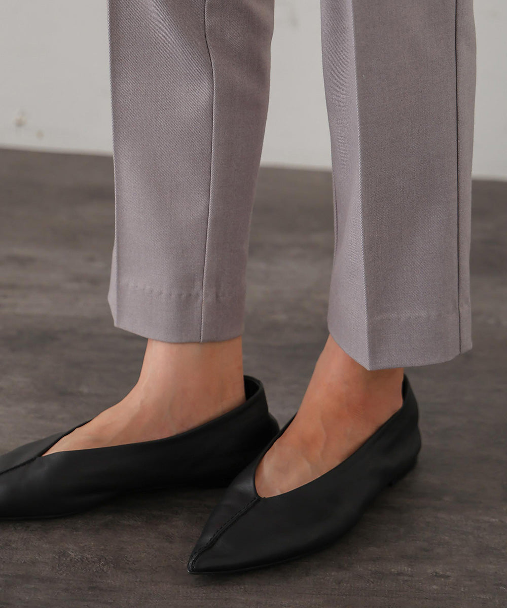 裏起毛スリムパンツ