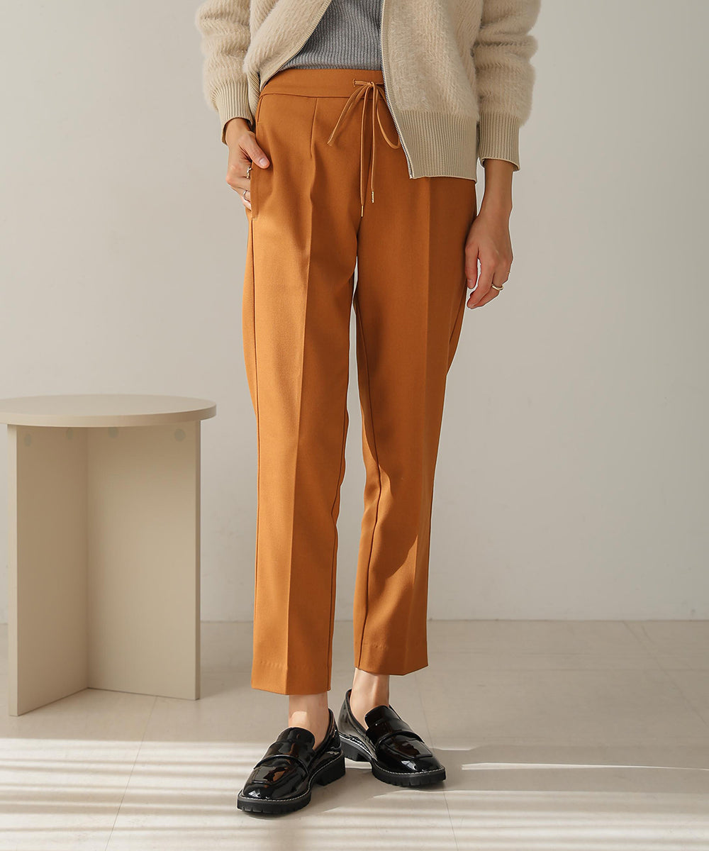 裏起毛スリムパンツ