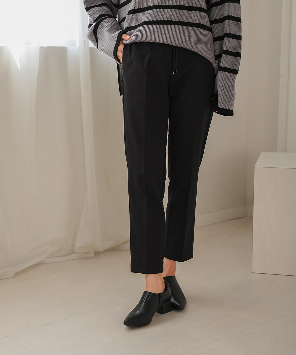 裏起毛スリムパンツ