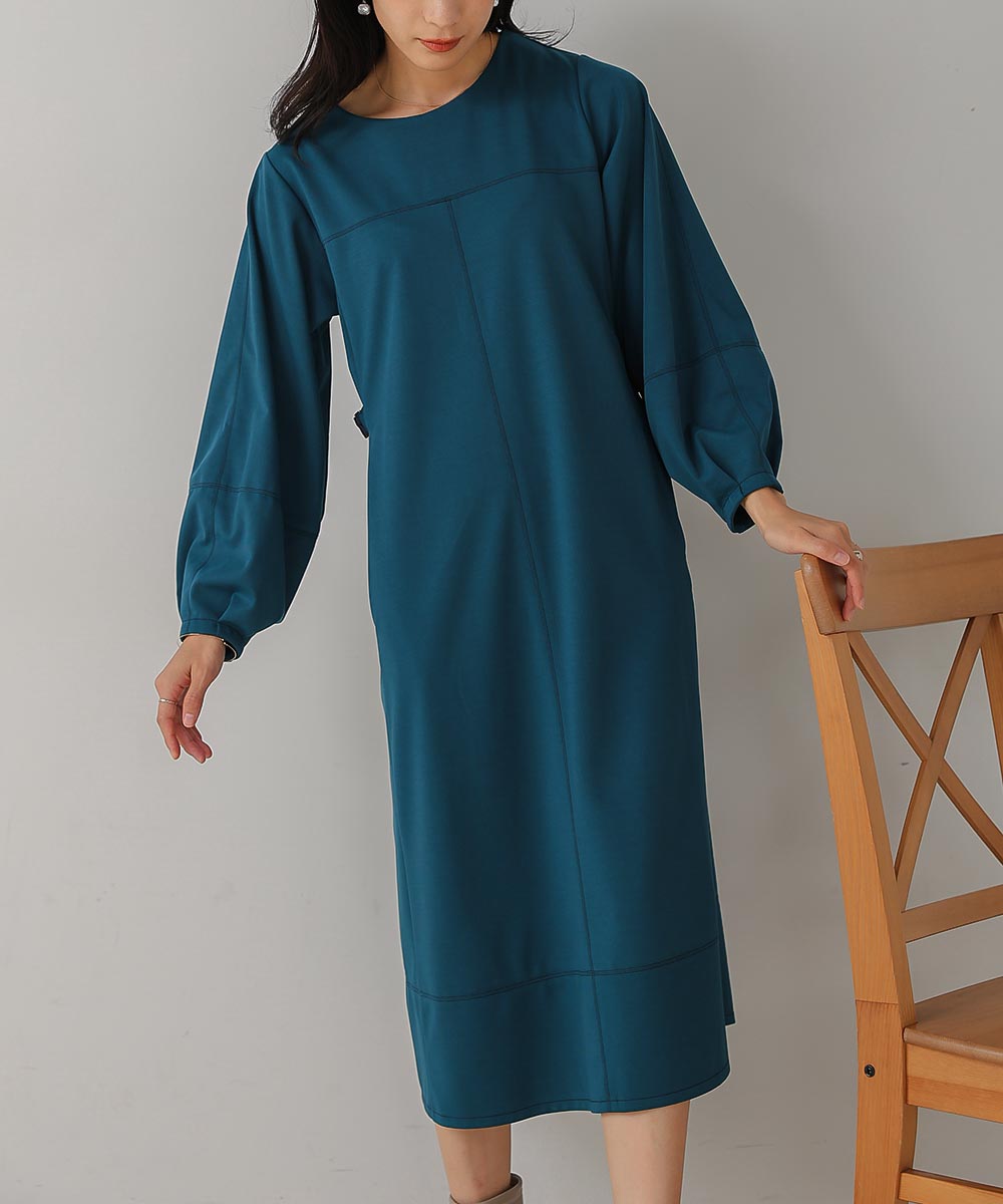 ステッチ切替ワンピース 