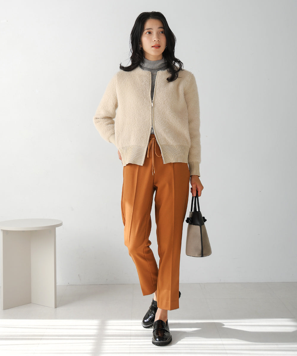 裏起毛スリムパンツ