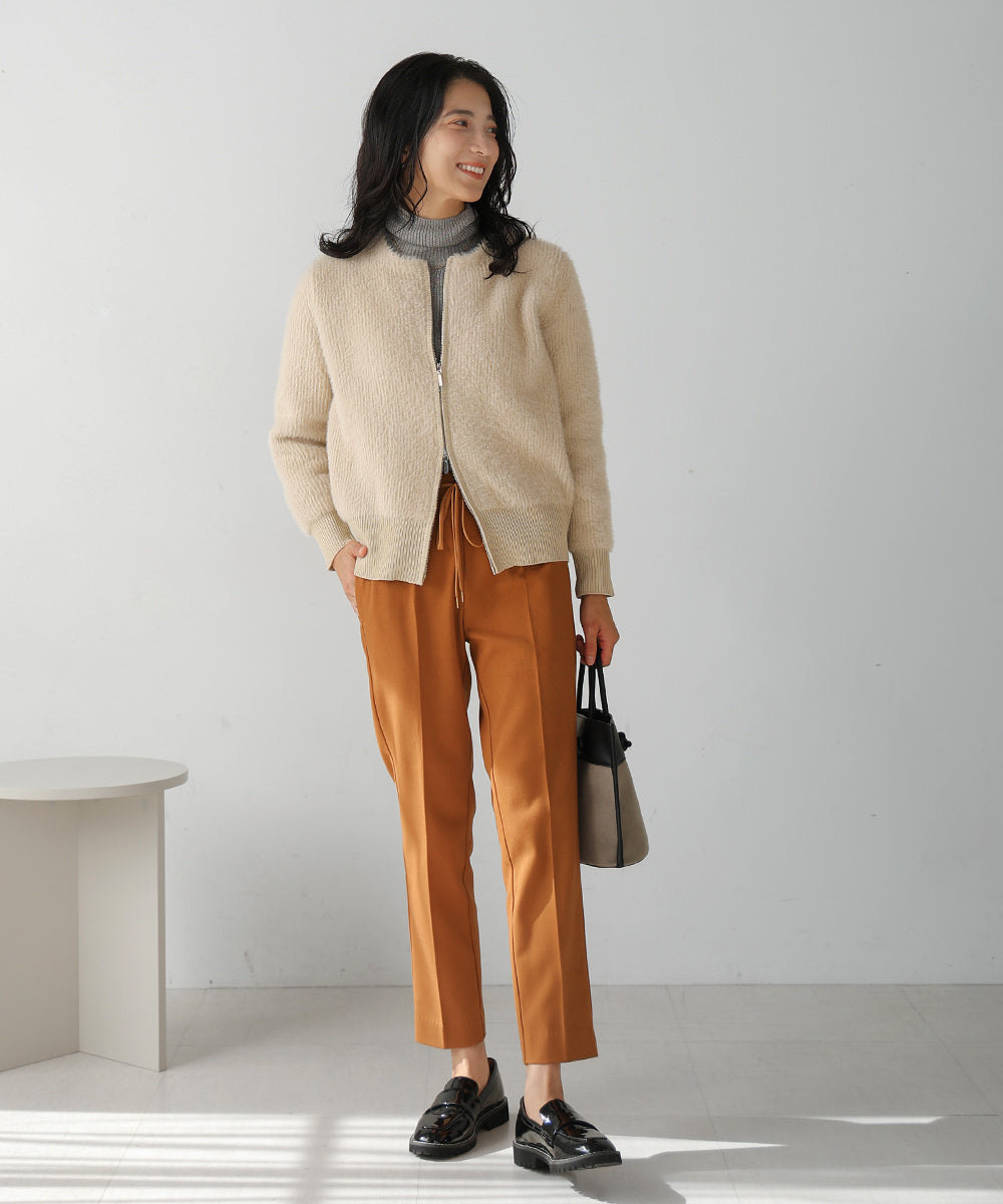 裏起毛スリムパンツ