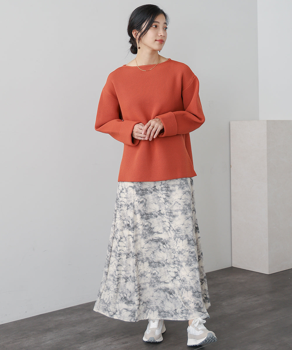 軽量ワイドスリーブニット