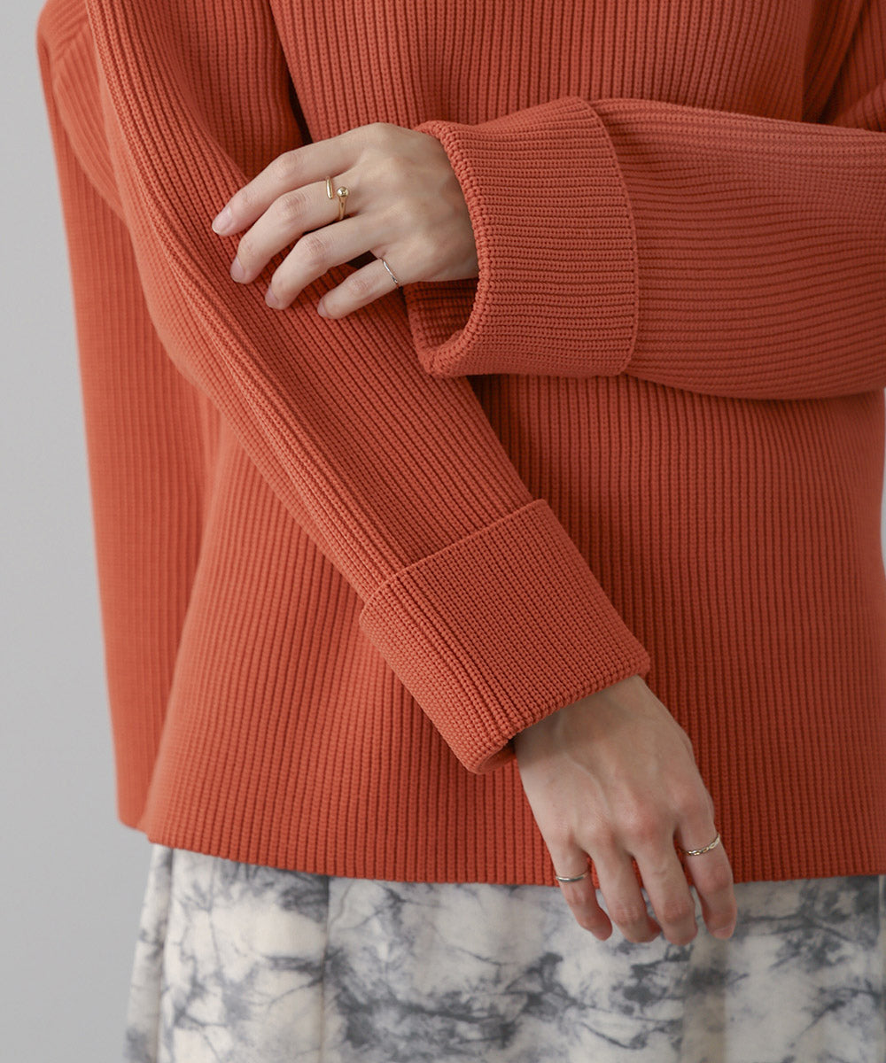 軽量ワイドスリーブニット