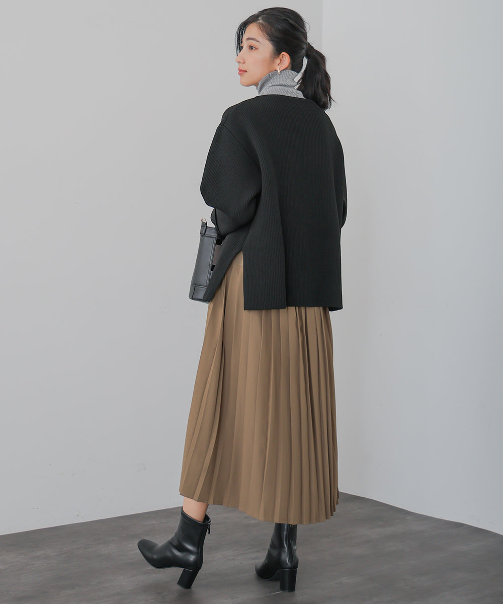 軽量ワイドスリーブニット