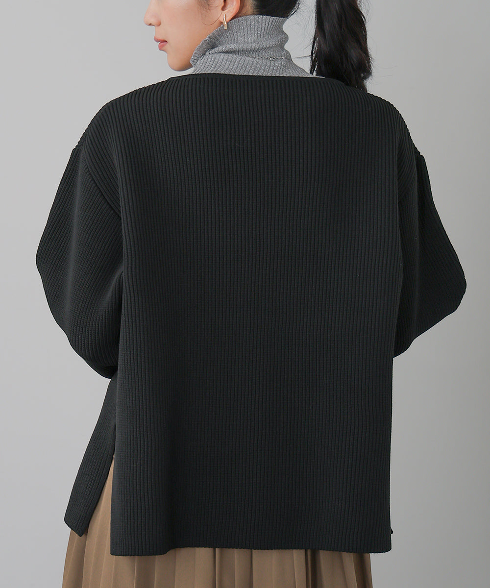 軽量ワイドスリーブニット