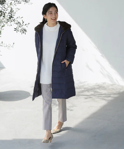 裏起毛スリムパンツ