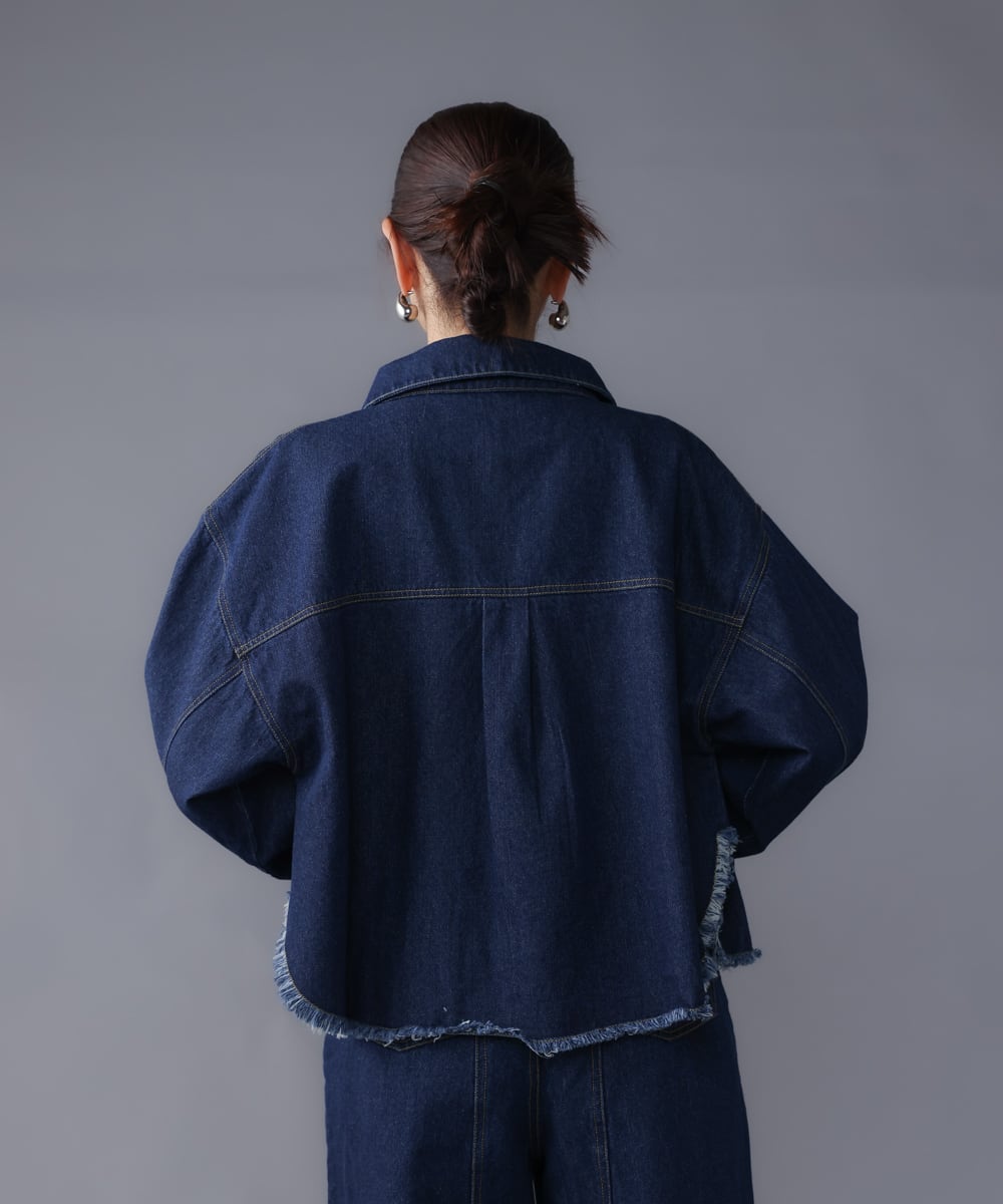 FRINGE DENIM JACKET(フリンジデニムジャケット)