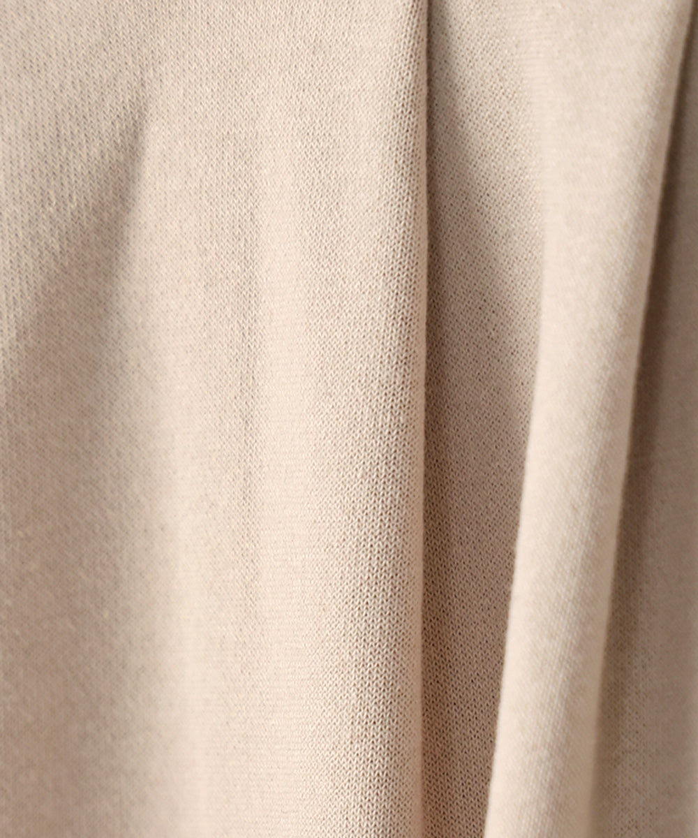 【低身長向けサイズあり】カフタンシアー裏毛ワンピース