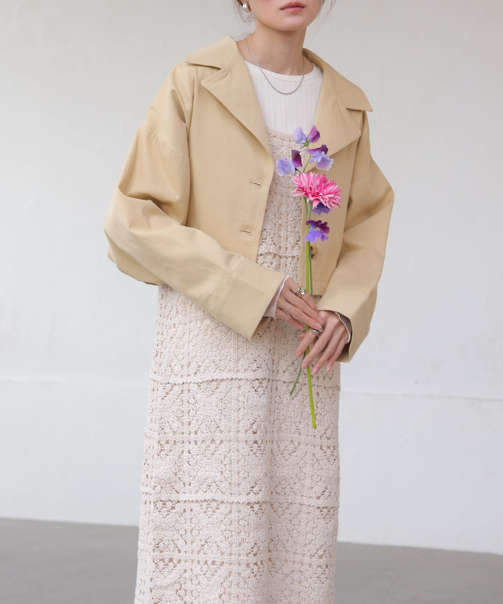 クロシェロングワンピース