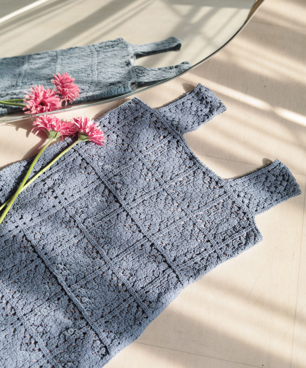 クロシェロングワンピース