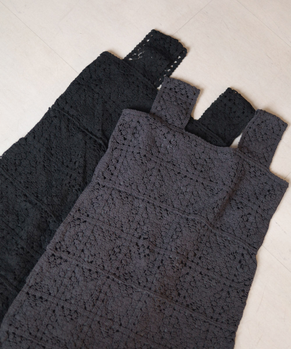 クロシェロングワンピース